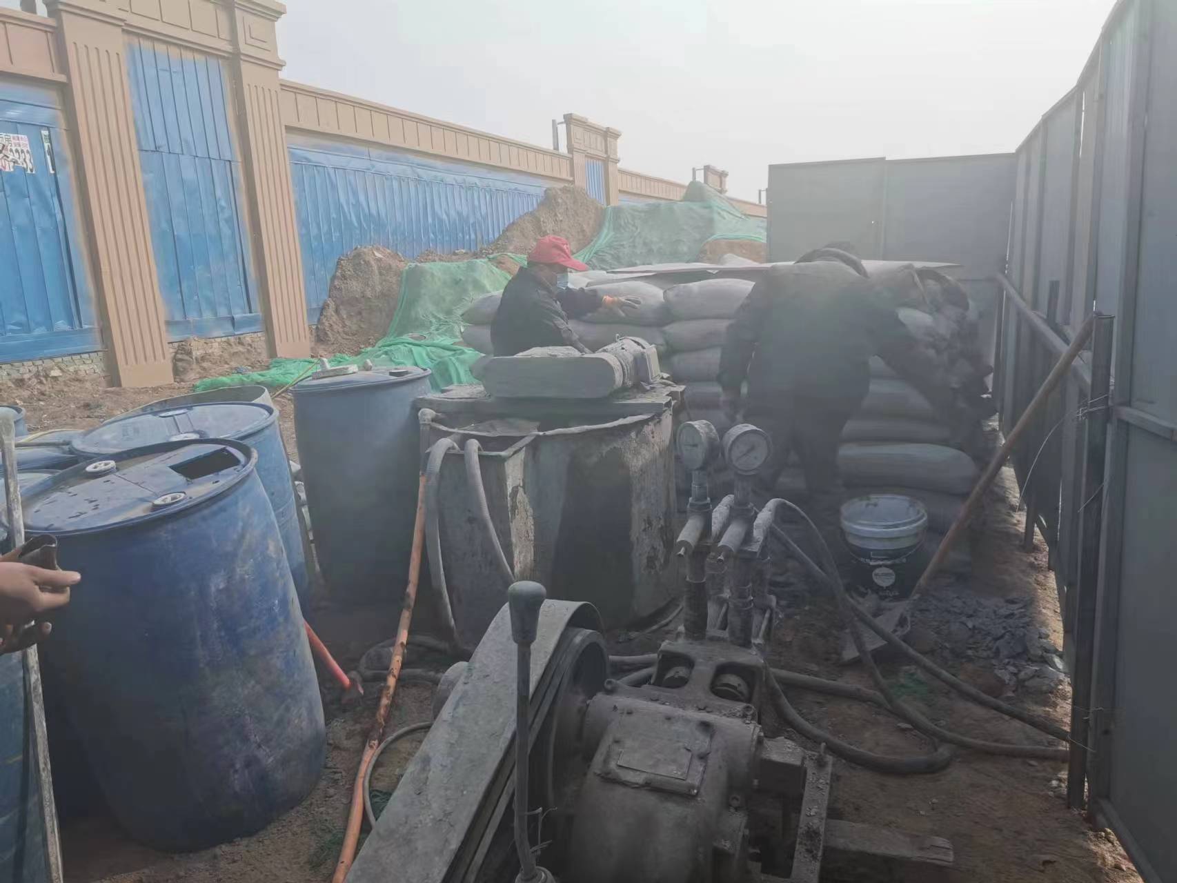 五华房屋下沉注浆